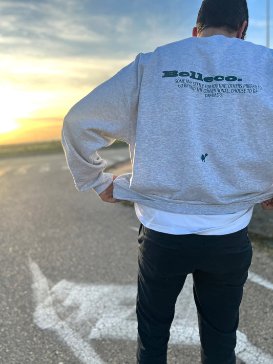 Heather gray “DREAMER” sweatshirt
