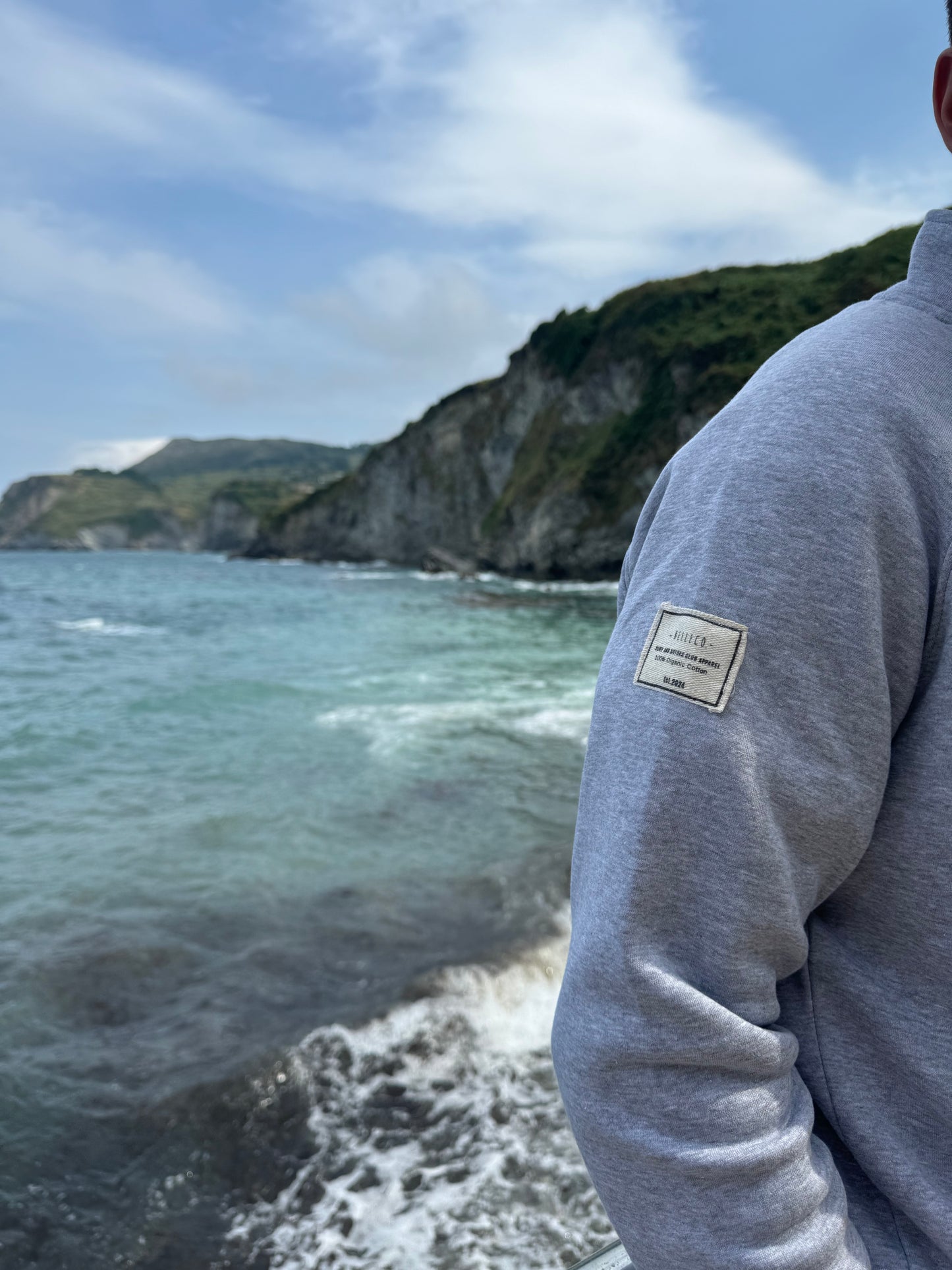 Sudadera Belleco half-zip